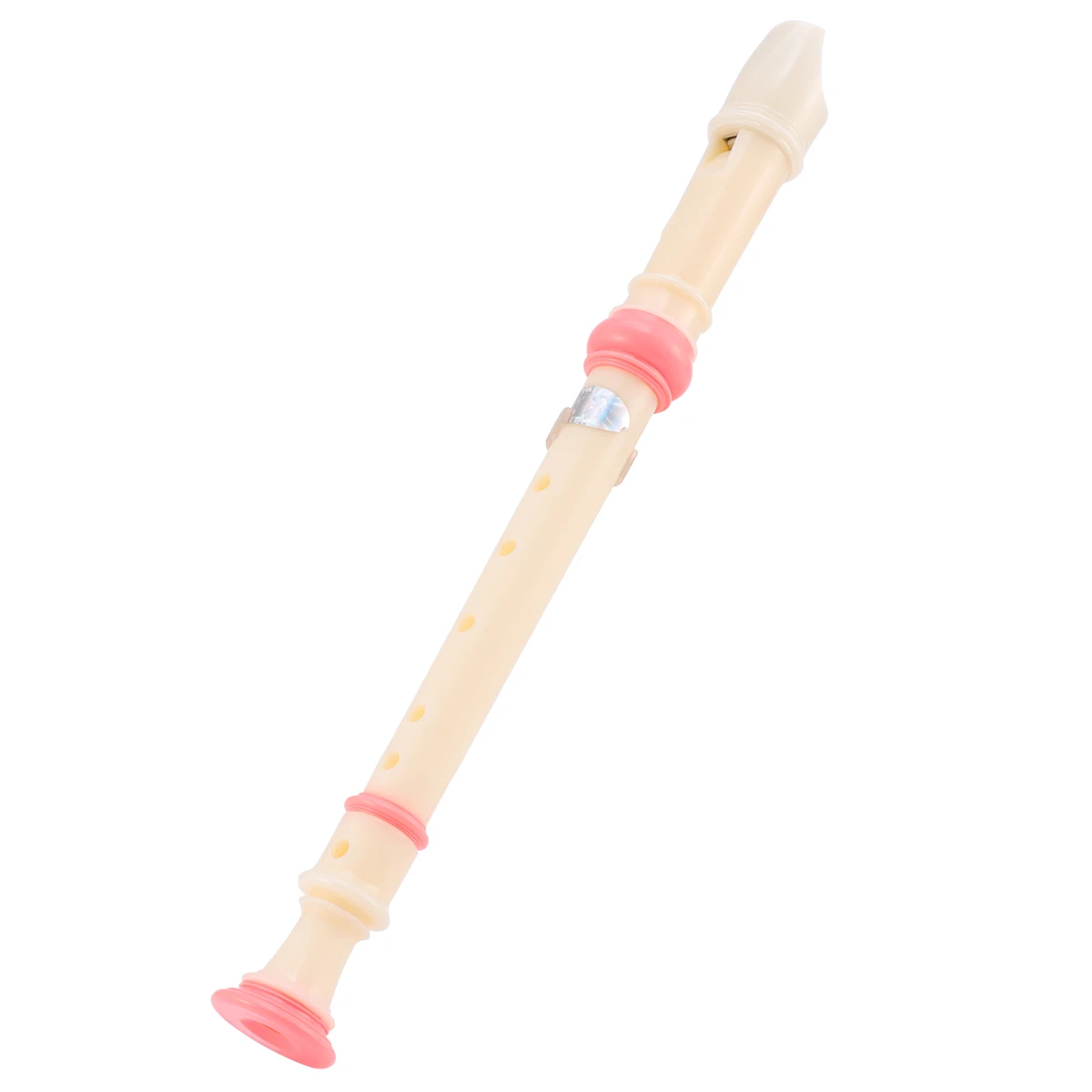 Picture 3: Beginner's Lithophone Kids Clarinet Students Music Playing Wind Instruments 6-Hole Flute