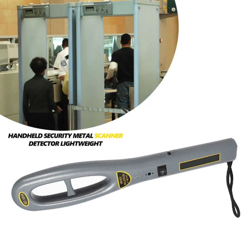 1x Portable High Sensitivity Handheld Security Hunter Finder Metal Scanner Detector Lightweight