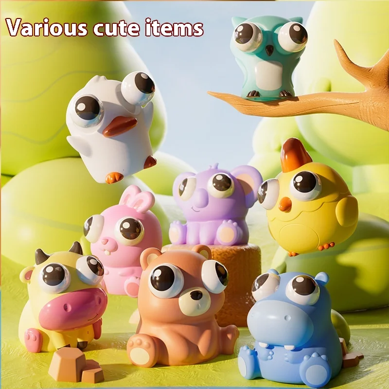 ألعاب إسفنجية عين البوب، ألعاب تململ حسية لتخفيف التوتر للقلق، لعبة الضغط على الفقاعات هدايا للأطفال والكبار #2