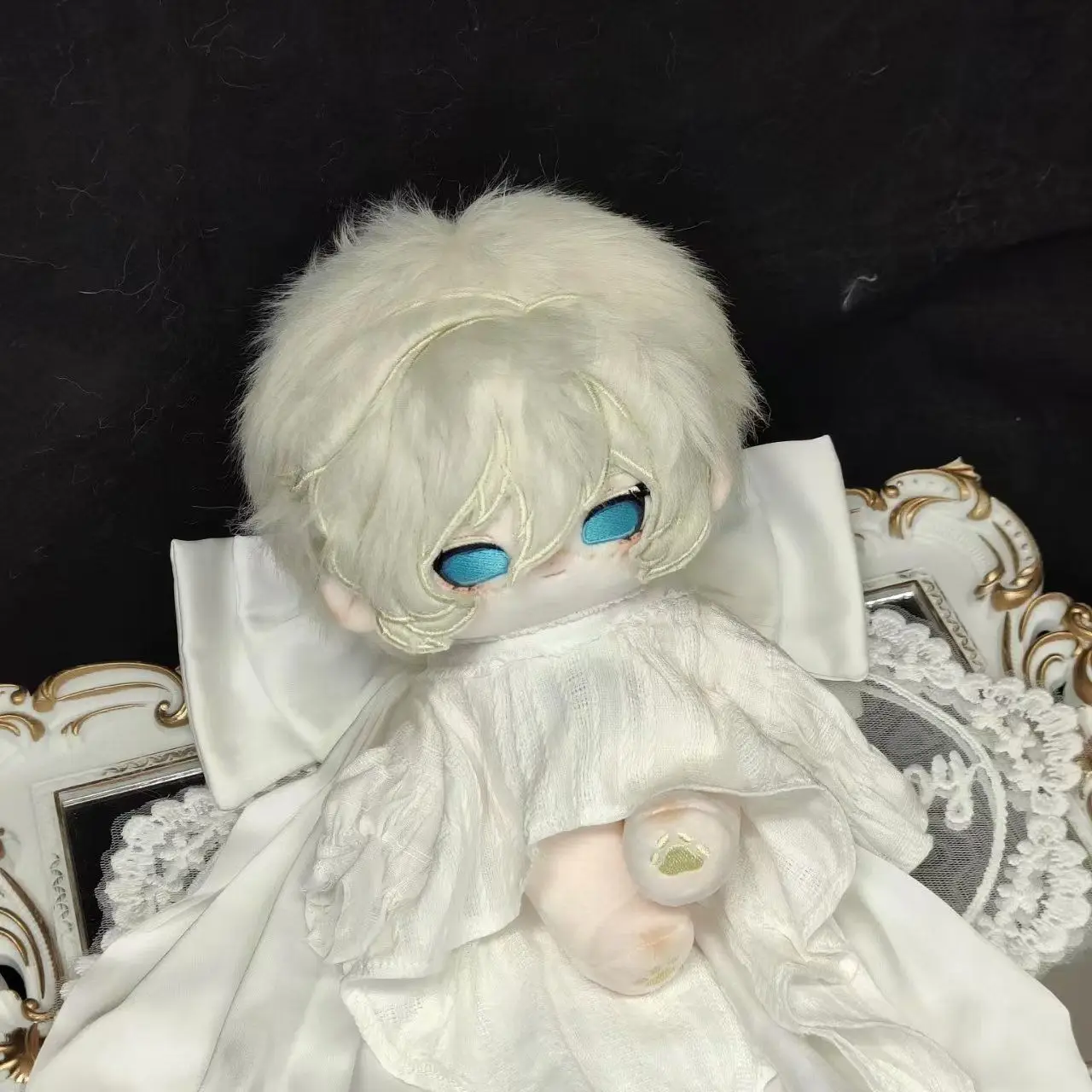 Anime Joseph Desaulniers Identity Ⅴ 20cm Nude Doll Plush Toys Soft Stuffed Plushie Can Change Clothes