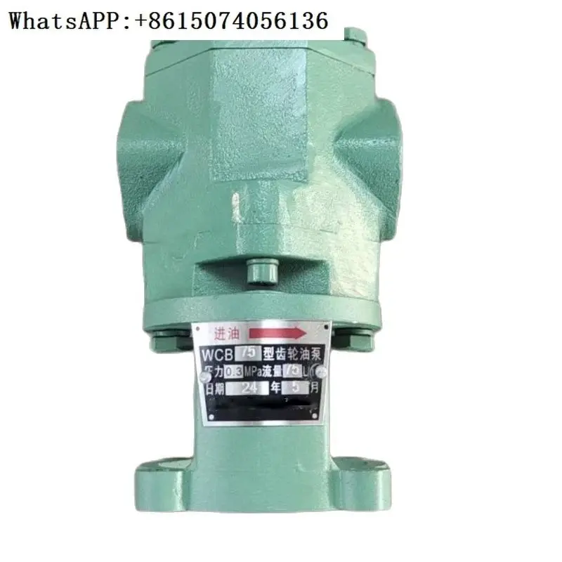 

WCB-50/30/75/100 Cast Iron Bare Gear Oil Pump(bare pump head)
