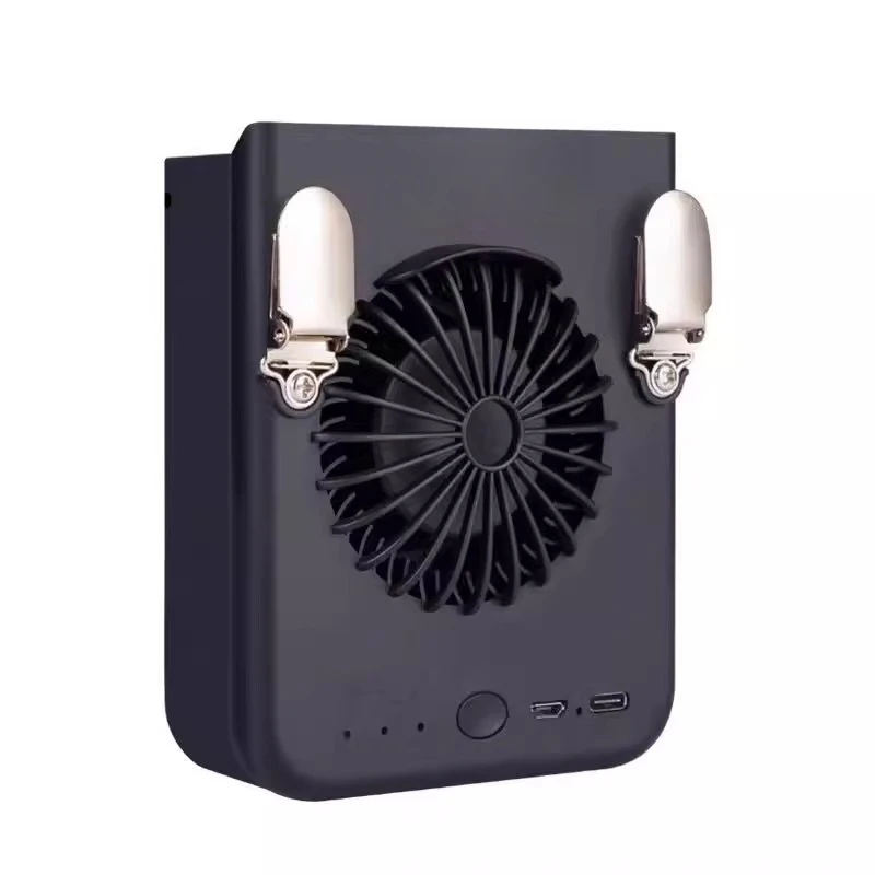 

W920 Waist-Hanging USB Rechargeable Fan Neck Hanging Portable Clip-On Waist-Worn Large Wind Capacity