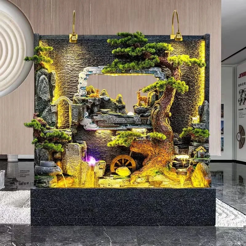 custom.Hot Selling Home Decor Garden Waterfall Feature Stunning Home Fountain Decoration