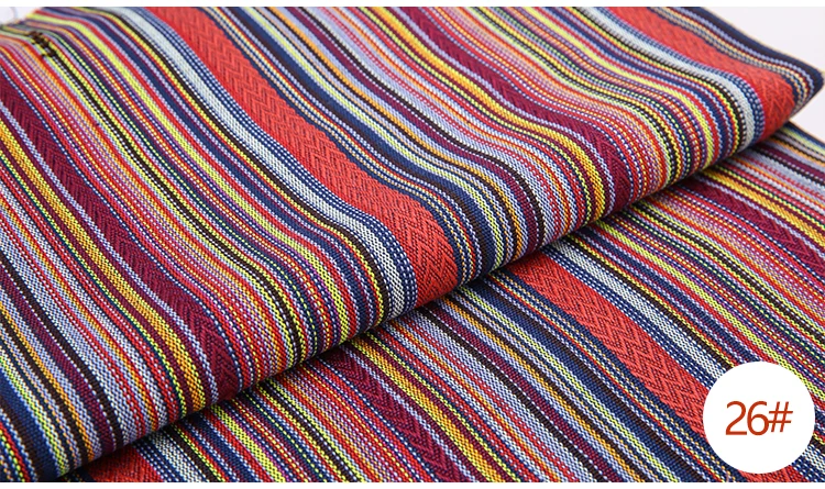Teramila Baumwoll-Leinen-Stoff im Ethno-Stil für Hotel- und Bar-Tischdecken, Kissen, Sofabezüge, Textil-Patchwork, Vorhänge und Dekorationsmaterialien – Detail 30