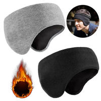 Winter Men's Padded And Thickened Ear Warmers To Prevent Cold And Wind Ear Muffs Skiing Running Ears Antifreeze Earmuffs