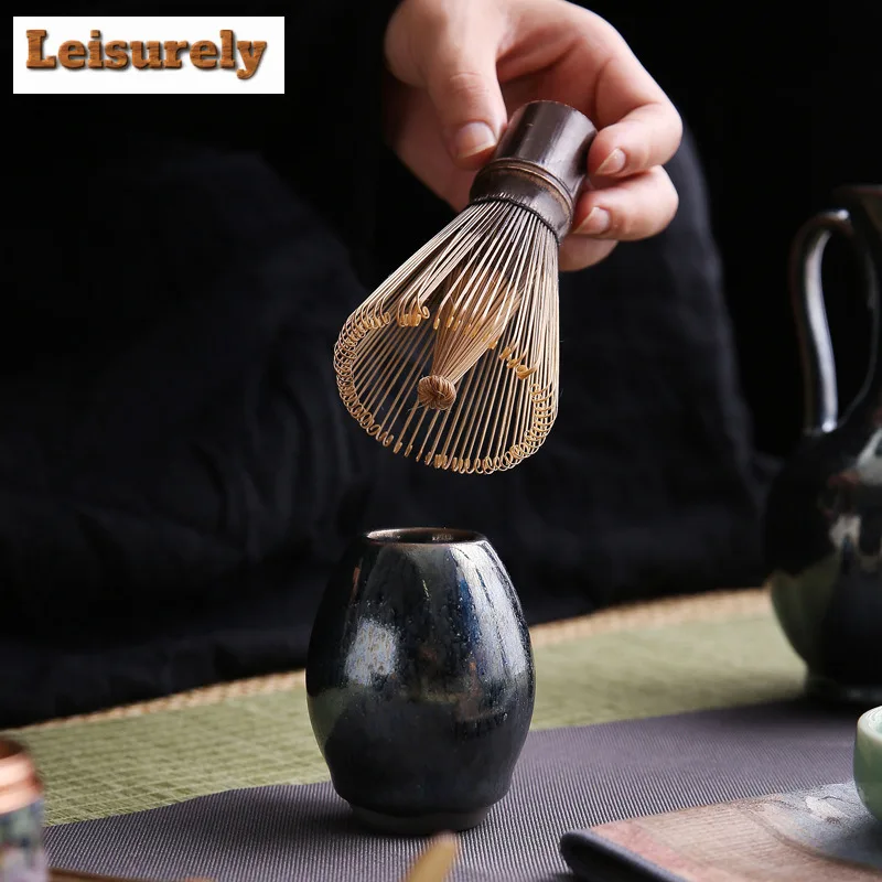 

Jianzhan Tea Whisk Stand Ceramic Set Accessories Matcha Brush Japanese Holder Tray Song Dynasty Cere Accessories Equipment Gift