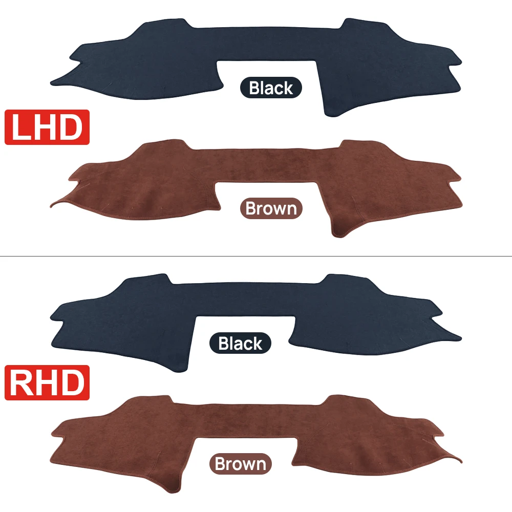 لتويوتا كامري XV40 2007 2008 2009 2010 2011 كامري 40 غطاء لوحة سيارة داش الشمس الظل حصيرة عدم الانزلاق وسادة المضادة للأشعة فوق البنفسجية السجاد #5