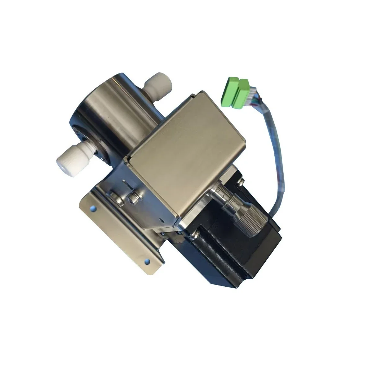 Small flow PTFE nut metering pump, micro adjustable ceramic plunger pump