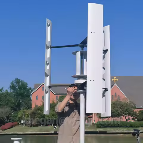 High Efficiency Wind Turbine Off Grid System 10000W 25000W Output Voltage 220V 230V Inverter Home Appliance Power Supply System