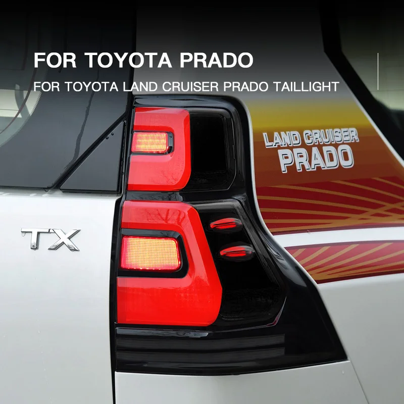 

Светодиодные лампы для задних фонарей Toyota Prado 2003-2021: аксессуары для авто, задние противотуманные фары, DRL, стоп-сигналы, указатели поворота, установка Plug and Play