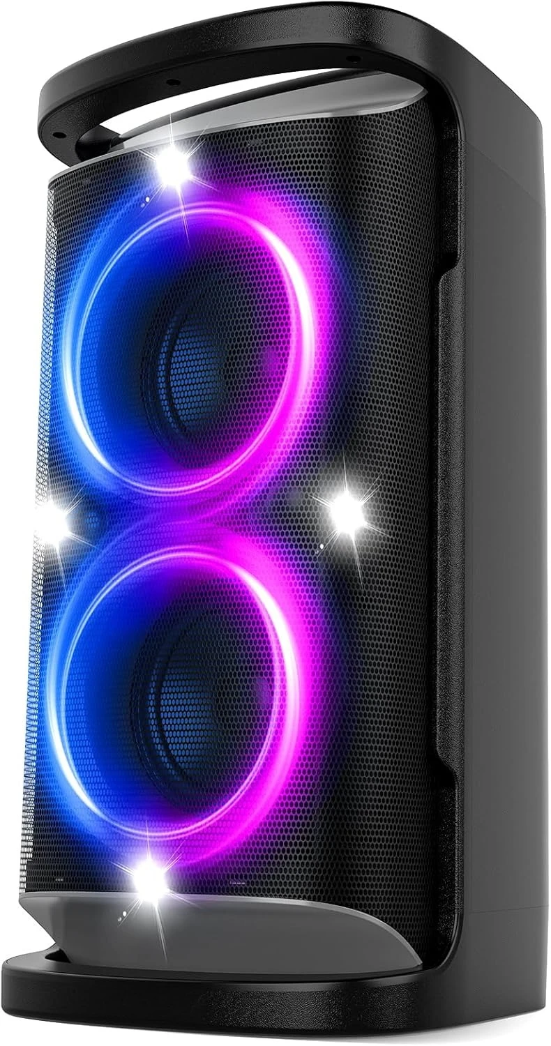 مكبر صوت بلوتوث محمول: مضخم صوت قوي بقوة 160 وات بصوت عالٍ عميق باس لاسلكي كبير · مبيعات المصنع مباشرة #2