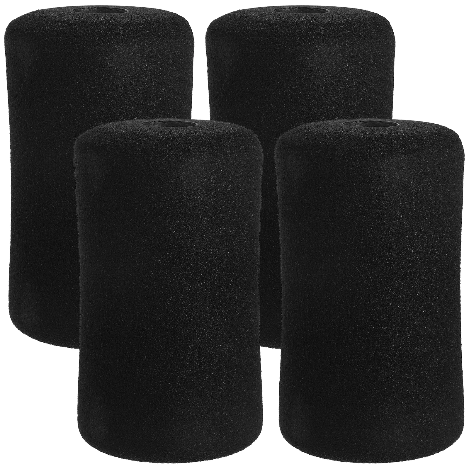 4 Uds cubierta de espuma 22mm interior 75mm exterior 135mm de largo equipo de gimnasio piezas de repuesto almohadilla de banco de entrenamiento accesorio de entrenamiento Ab pie