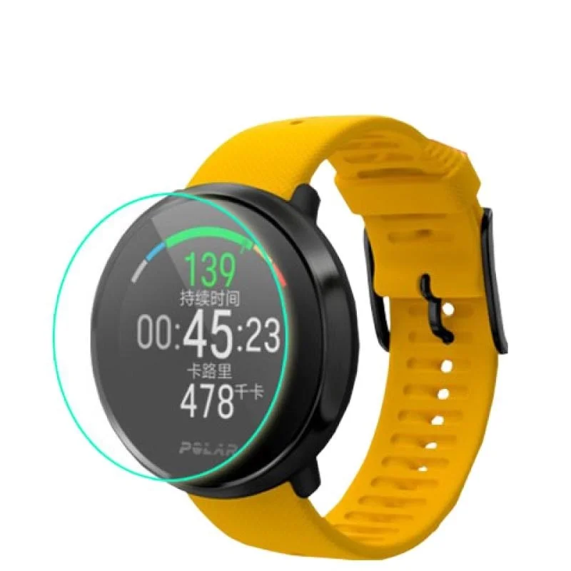 

​​For Polar Vantage V V2 M M2 M3 Ignite 2 Pacer Pro Grit X Pro Unite M200 – Anti-Shatter Smartwatch Glass​​