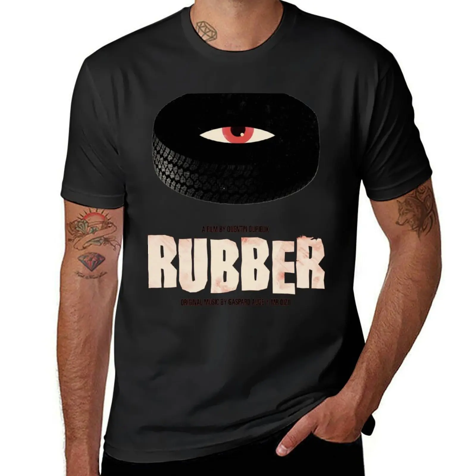 Rubber - A Film by Quentin Dupieux T-Shirt kawaii clothes boys animal print Aesthetic clothing Blouse T-shirts for men cotton