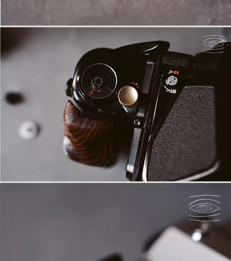 Metall-Kamera-Auslöseknopf, kompatibel mit Fujifilm XT30II XT10 20 XT4 XT3 2 XPRO2 1 Leica M9 RX1RII DFM Gewindespulenauslöser – Detail 6