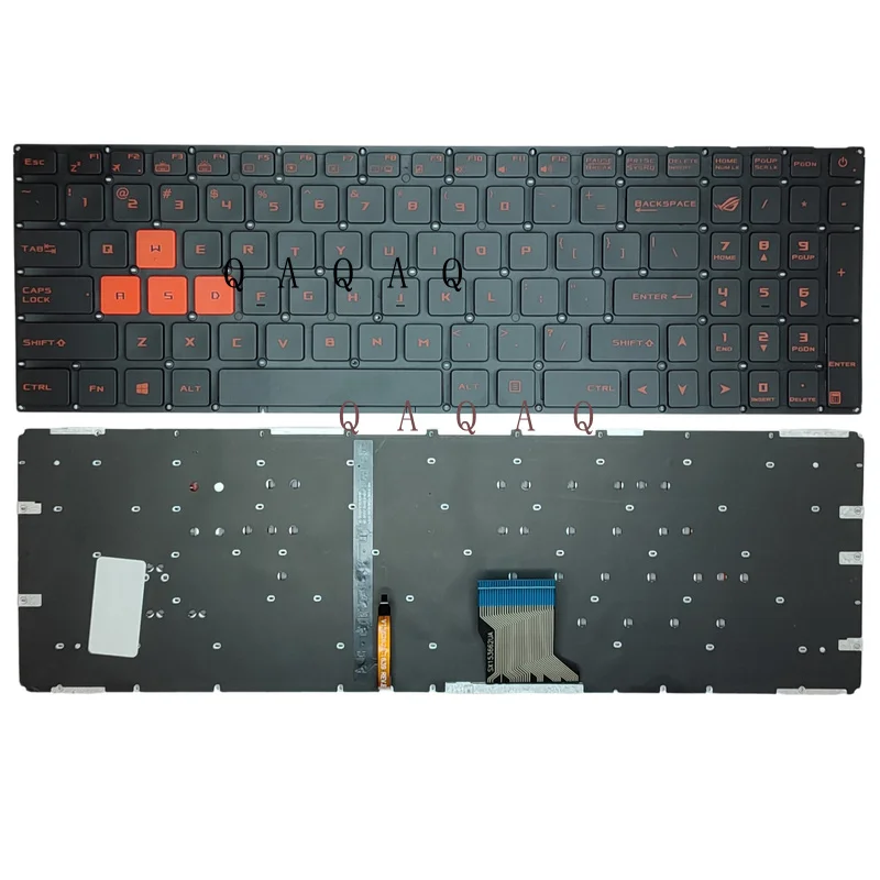 

QA новая клавиатура для ноутбука Asus ROG Strix GL702 GL702VM GL702VT GL702VS GL7