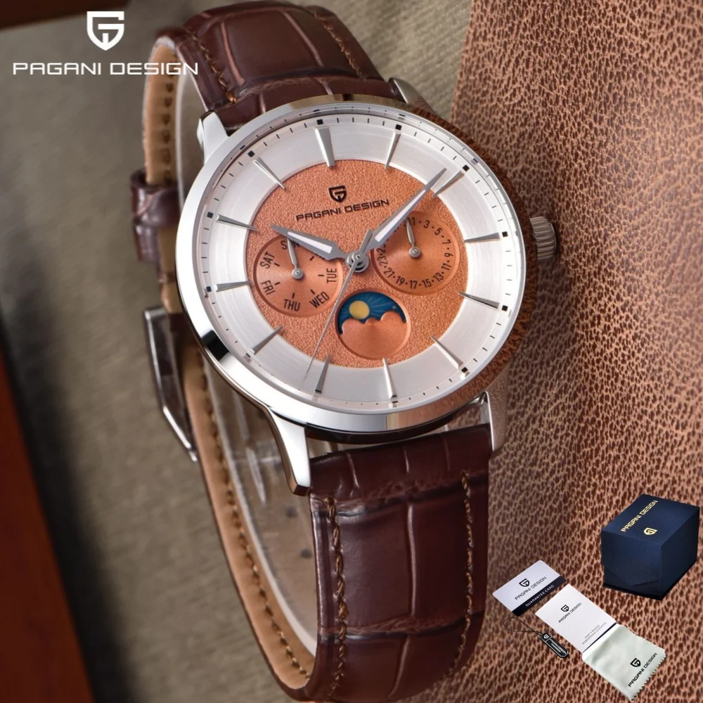 

Pagani Design 2025 New Men Quartz Watch VX3HA 40mm Sapphire Crystal Stainless Steel Waterproof 100M Reloj Hombre