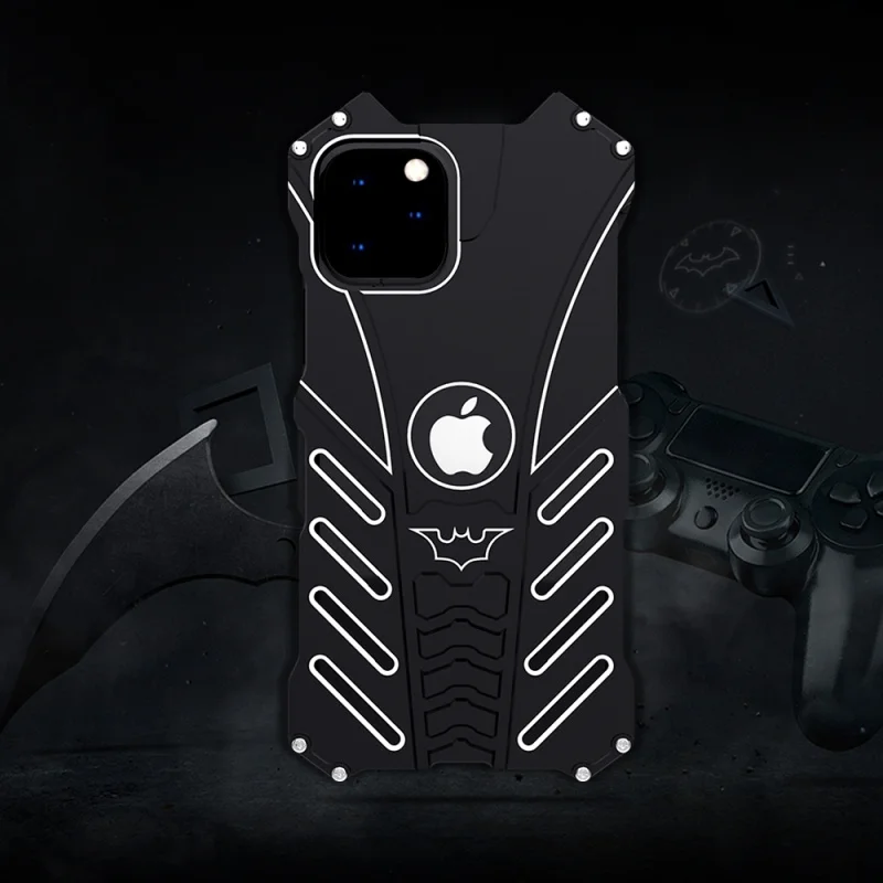

Luxury Elements Aluminum Metal Phone Case For Apple Iphone 16 15 14 Plus 13 12 Pro Max Thin Shockproof Hard Back Cover Cases Bag