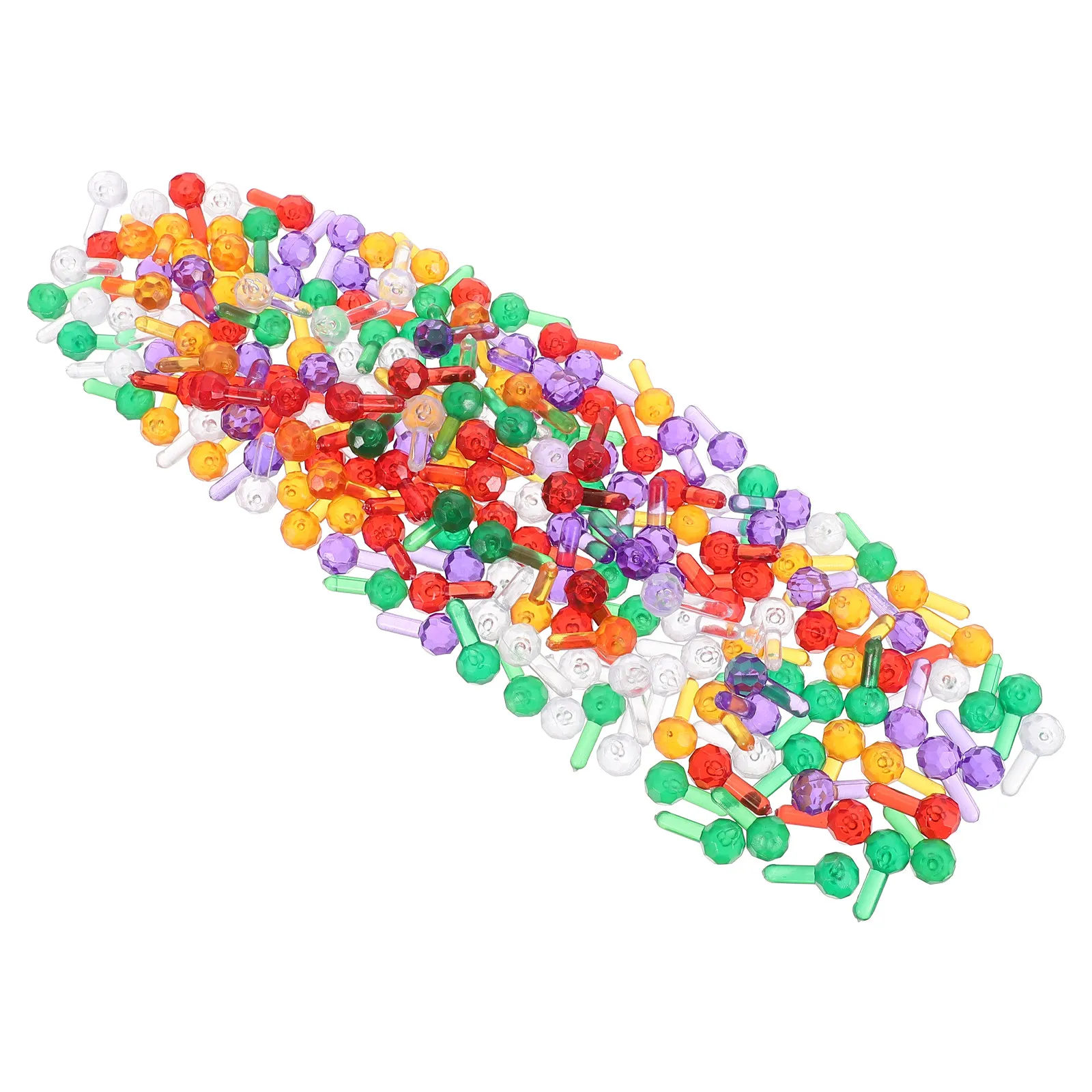 200Pcs Plastic Christmas Tree Replacement Replacement Light Bulbs For Tree For Indoor Christmas Decoration Multicolor