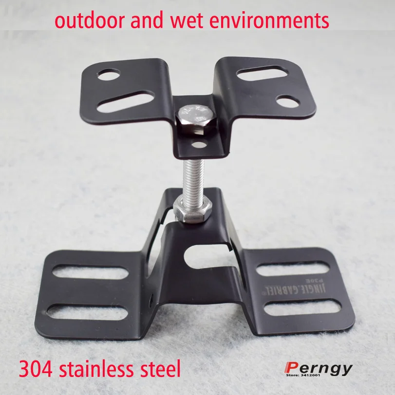 (1 Paar = 2 Stück) hochwertiger P30E 304-Edelstahl-Surround-Sound-Lautsprecher zum Anzeigen von Deckenständern, rostfrei