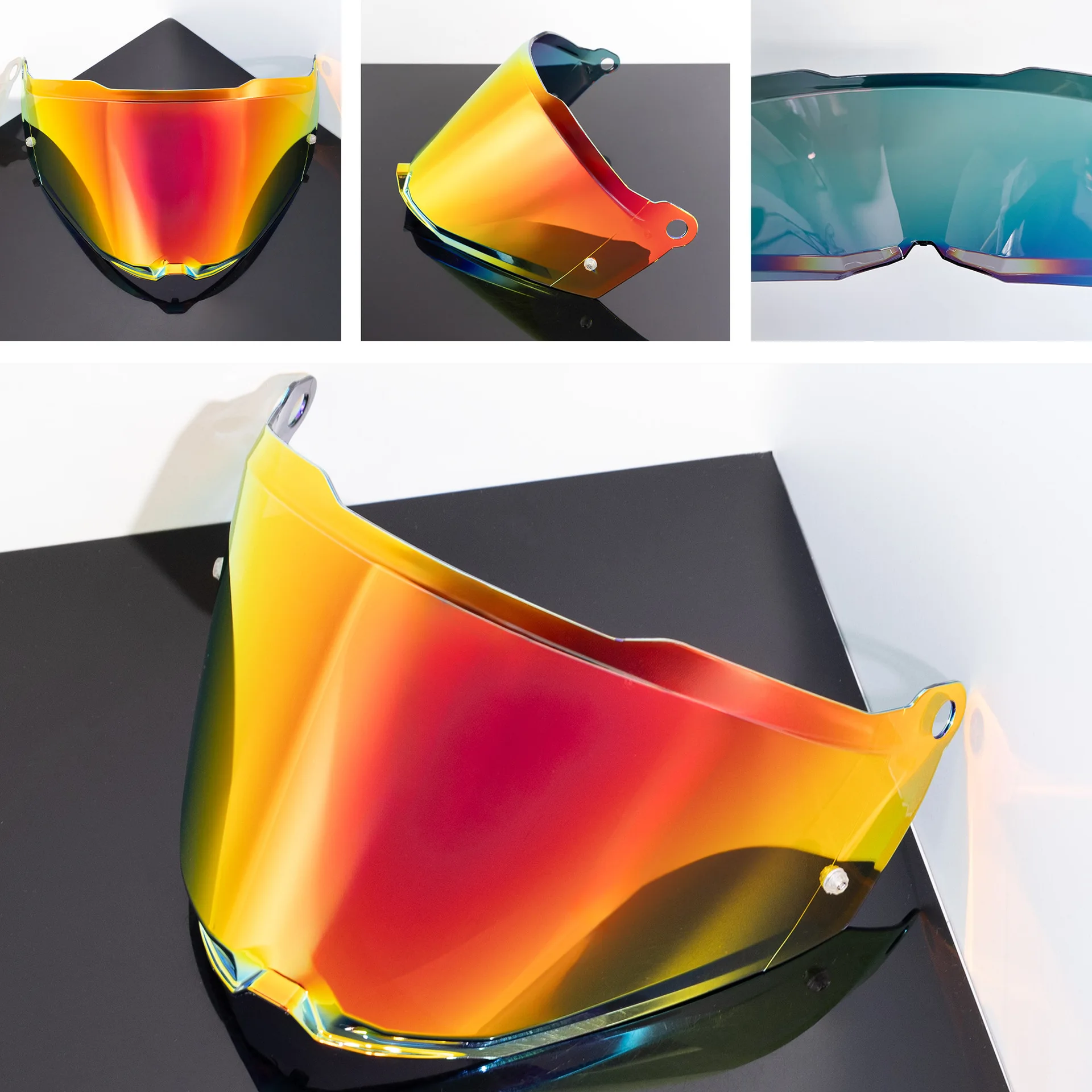 For LS2 MX702 PIONEER II Helmet Visor Lens MX702 Motorcycle Helmet Photochromic Shield Replacement Accessories Anti-fog Sticker