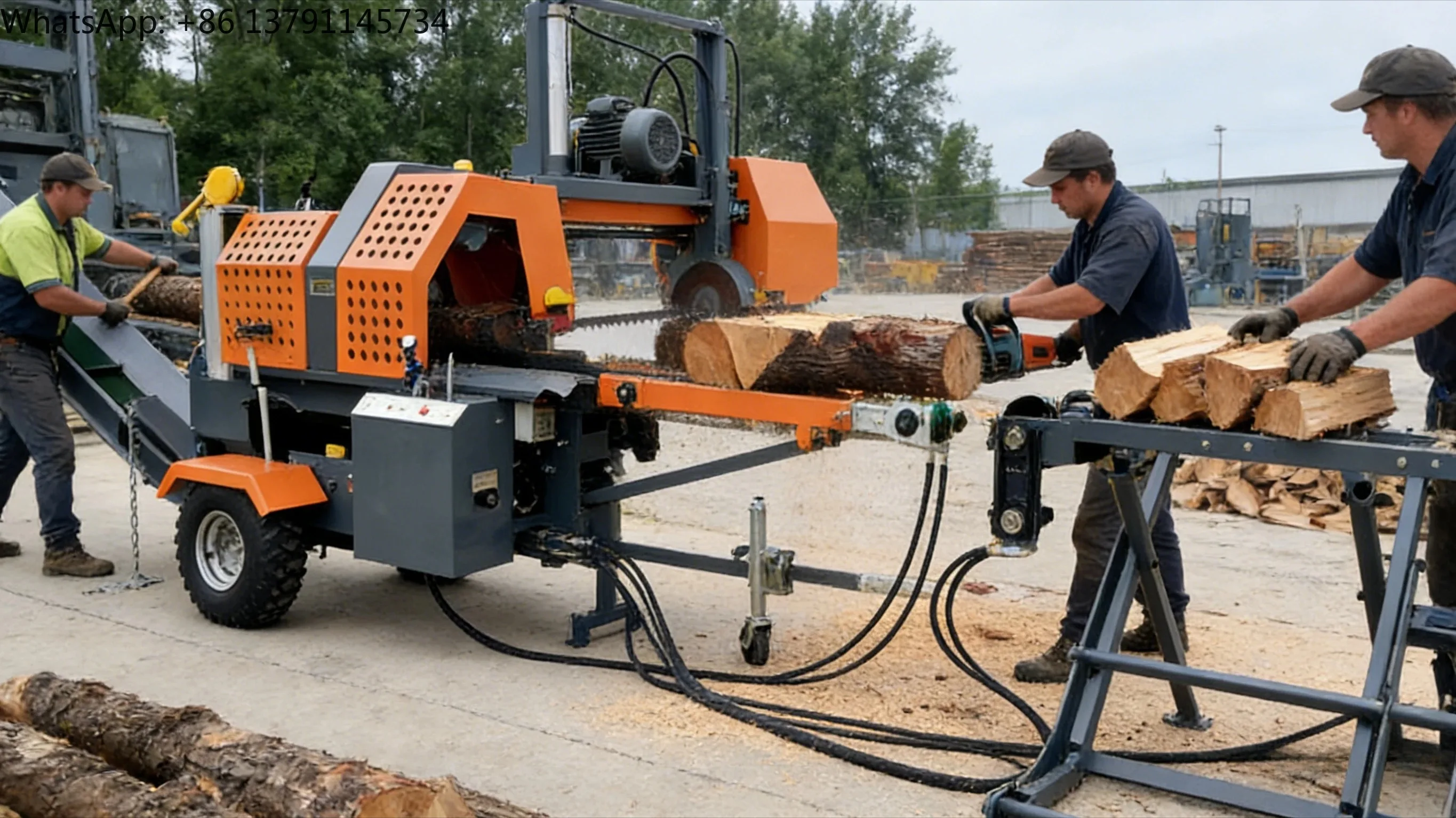 Customized Firewood Processor - Log Splitter Electric 评论和价格