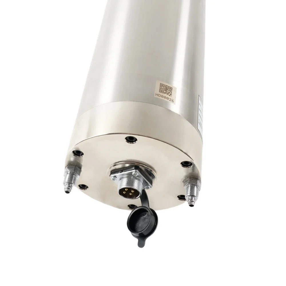 HQD 5.5KW 9000RPM محرك المغزل المعدني والحفر باستخدام الحاسب الآلي GDK125-9Z/5.5