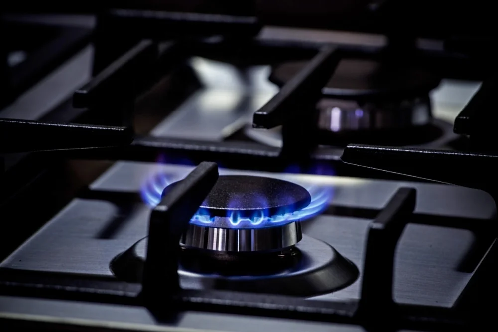 Zhongshan-Cuisinière à gaz en verre trempé, 5 brûleurs intégrés, dessus de visionneuse, cuisine, offre spéciale, Chine