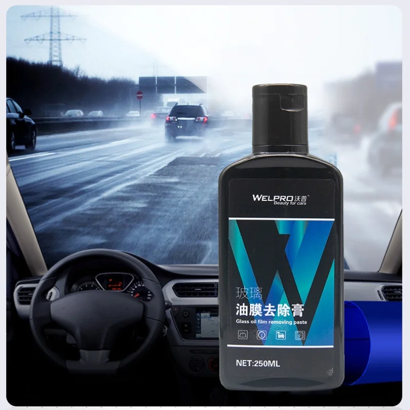 Automotive Oil Film Strong Remover Oil Stain Cleaner Front Windshield Window Wiper Water Cleaner