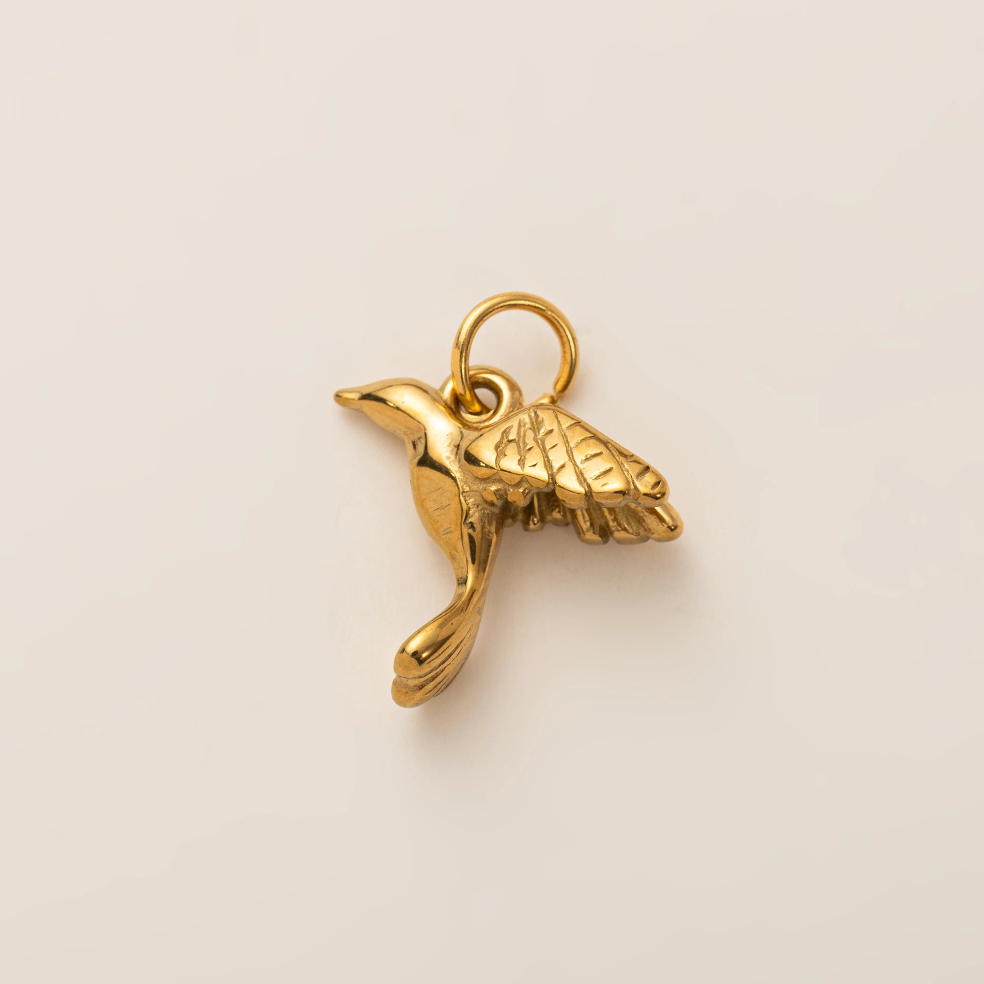 Independent Station Animal Anhänger Edelstahl DIY Kleiner Anhänger Vakuum Galvanik 18K Gold Farbkonservierung im Ofen – Detail 5