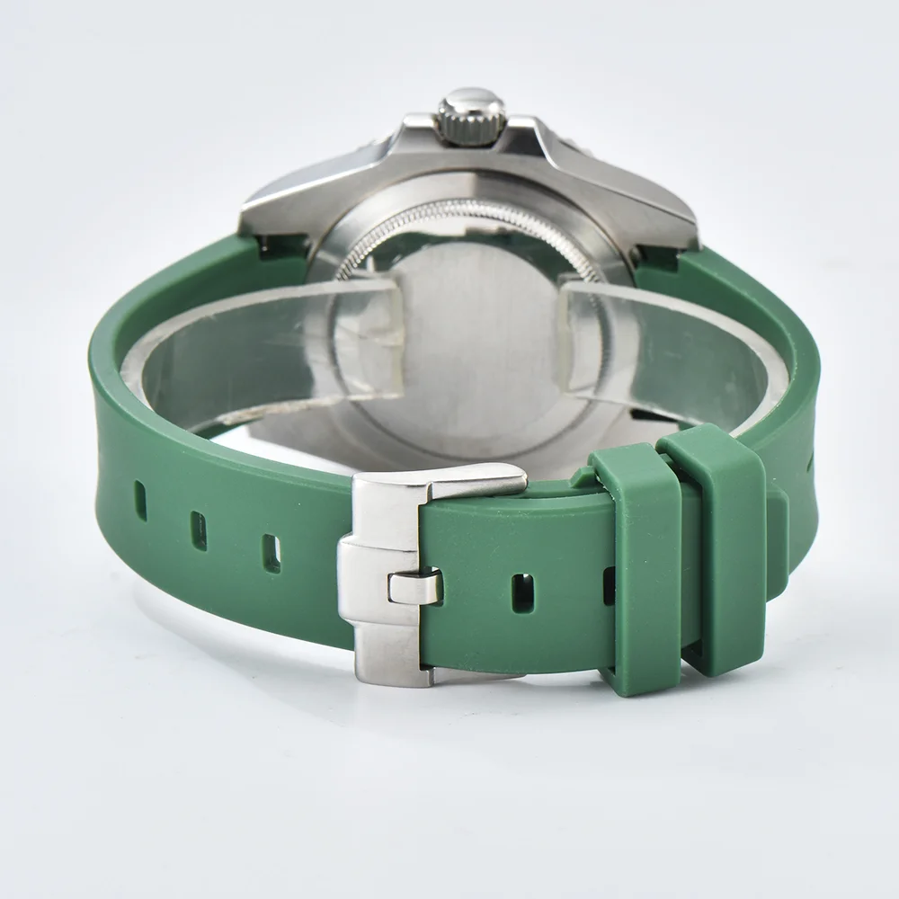 ساعة ميكانيكية أوتوماتيكية للرجال - لحركة NH35 كاجوال للأعمال على طراز الموضة مقاومة للماء #3