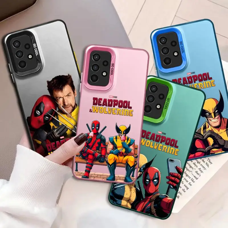 Marvel Deadpool And Wolverine Cool Case for Samsung Galaxy A12 A13 A22 A23 A24 A11 A14 A32 A33 A34 A54 A53 A35 A52 A15 A35 Cover