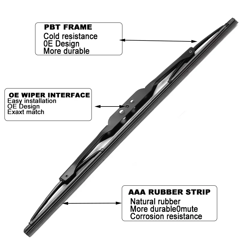 6429V5 Замена щетки заднего стеклоочистителя для Citroen Berlingo 1996-2008 Рычаг заднего стеклоочистителя Автомобильные аксессуары
