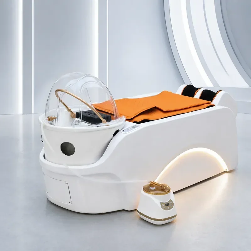 Bojo Electric Massage Shampoo Bed Automatic Smart Head Treatment Lying Flat Constant Temperature Water Circulation Fumigation