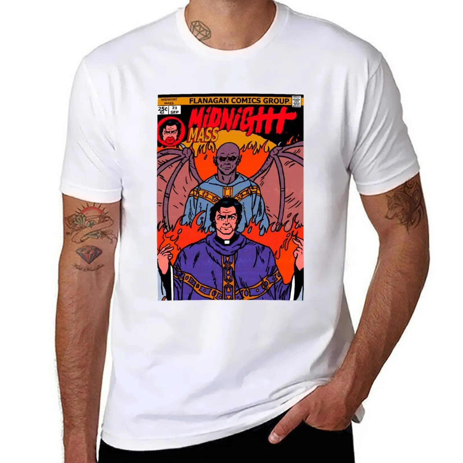 

MIDNIGHT ON CROCKETT T-Shirt man t shirt summer man graphic t shirt T-Shirt