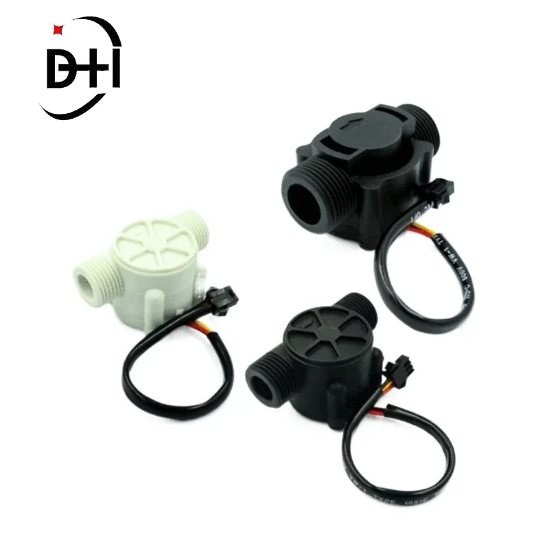 Flowmeter Hall Flow Sensor Water Control Liquid Flow 1-30L/min 2.0MPa Sensor Switch YF-S201