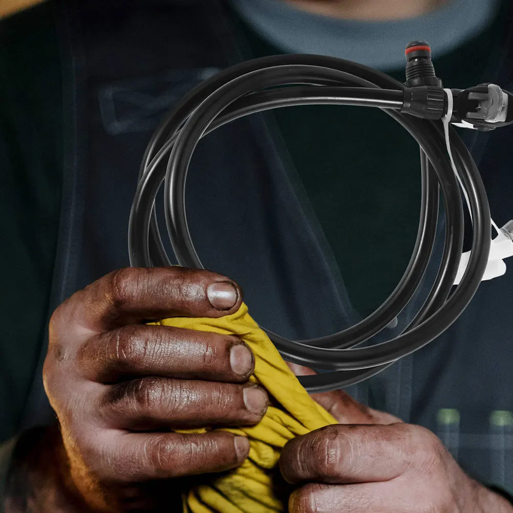 

2Pcs Bicycle Pump Hose Air Pump Adapter Dual Head for Bike Tire Inflation Presta Valve Compatible Portable Replacement