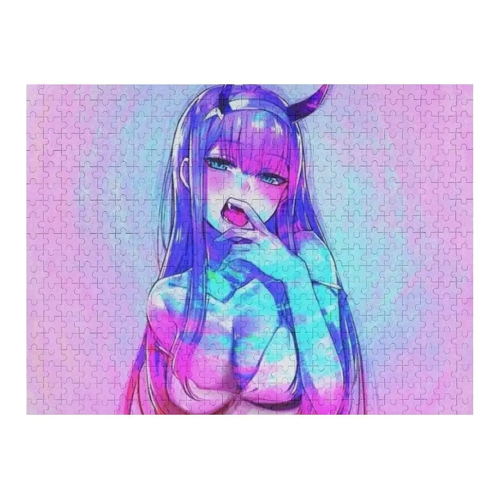 02 アニメ ジグソーパズル アニメ カスタム 木製 ネームパズル