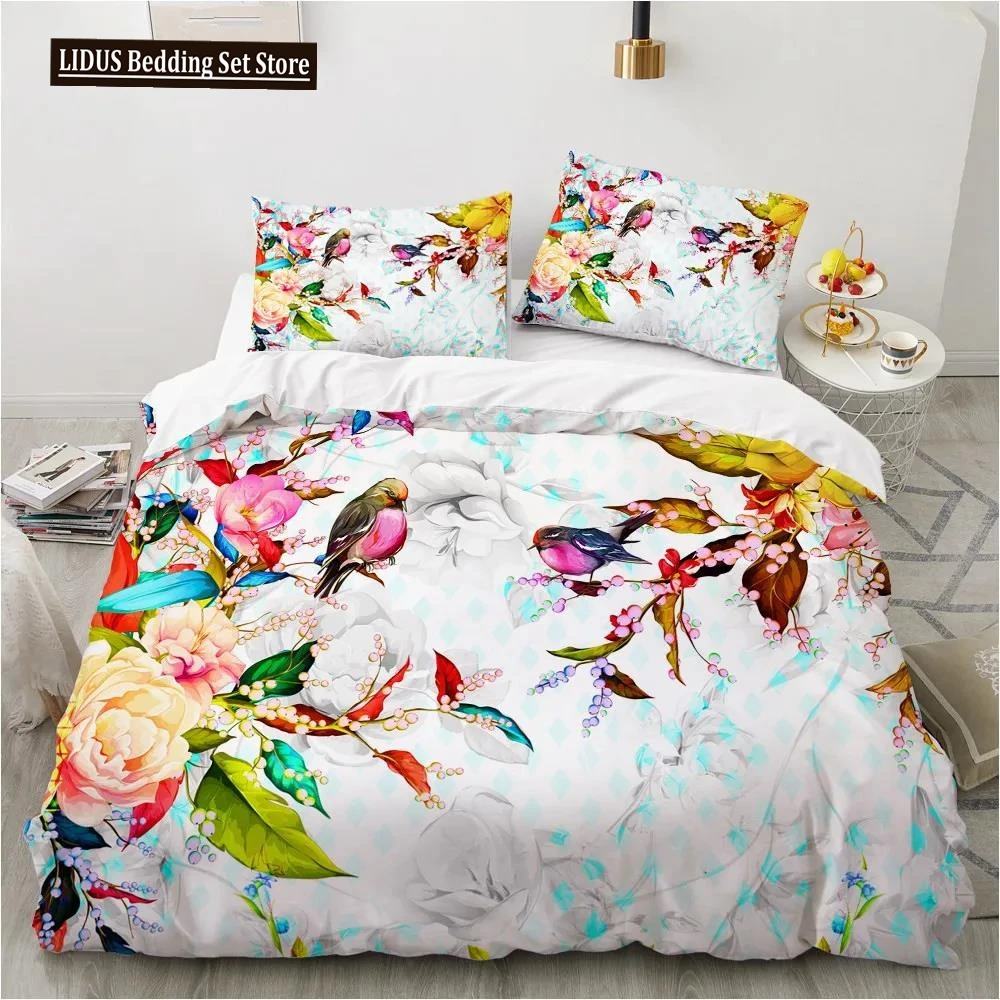 

Luxury 3D Bedding Set Europe Double Duvet Cover Set Bed Linen Comfortable Blanket/Quilt Cover Bed Set Nordic Colour