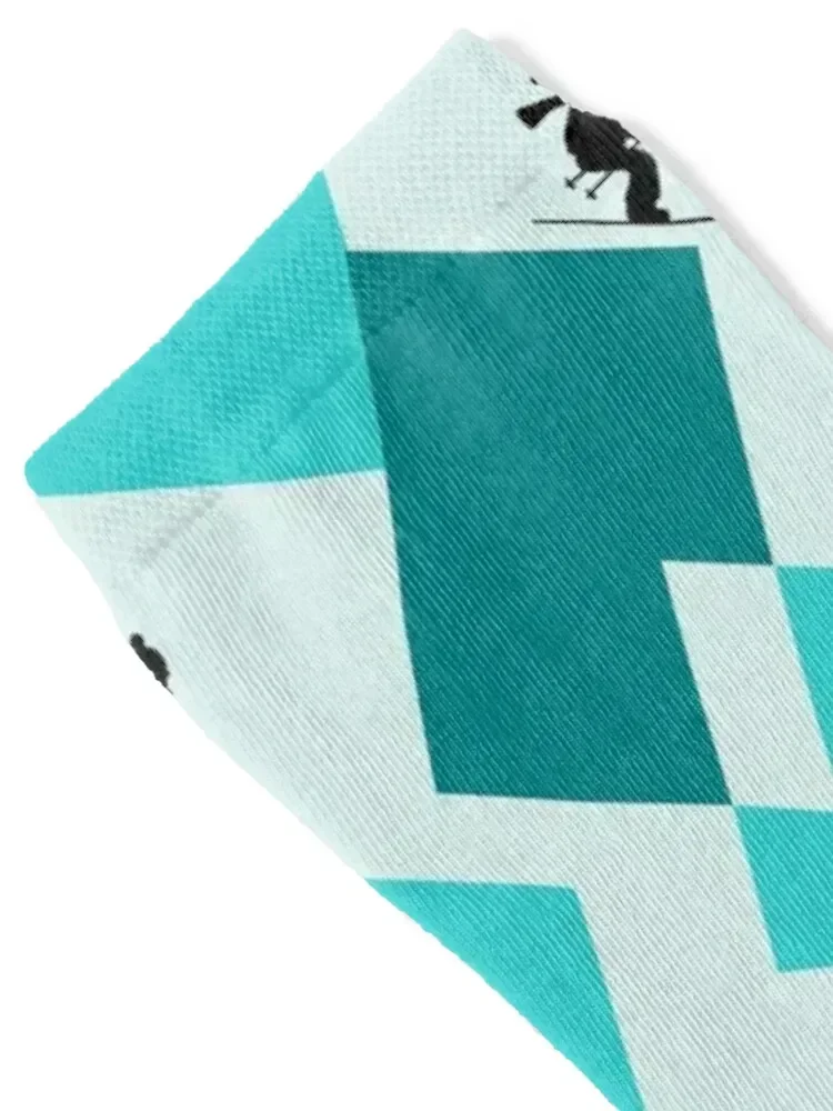 Ski - Ski - Ski Socks Non-slip sheer hiphop sport Mens Socks Women's