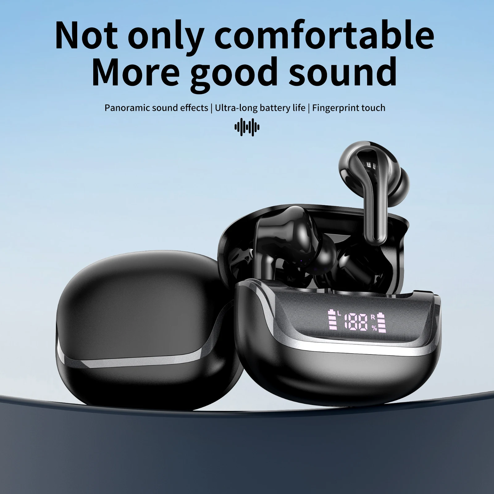 Newest BLAST! i66 TWS True Wireless Stereo Earbuds Touch BLAST! i66 wireless headset Fit for Bluetooth-compatible V5.4 earphones