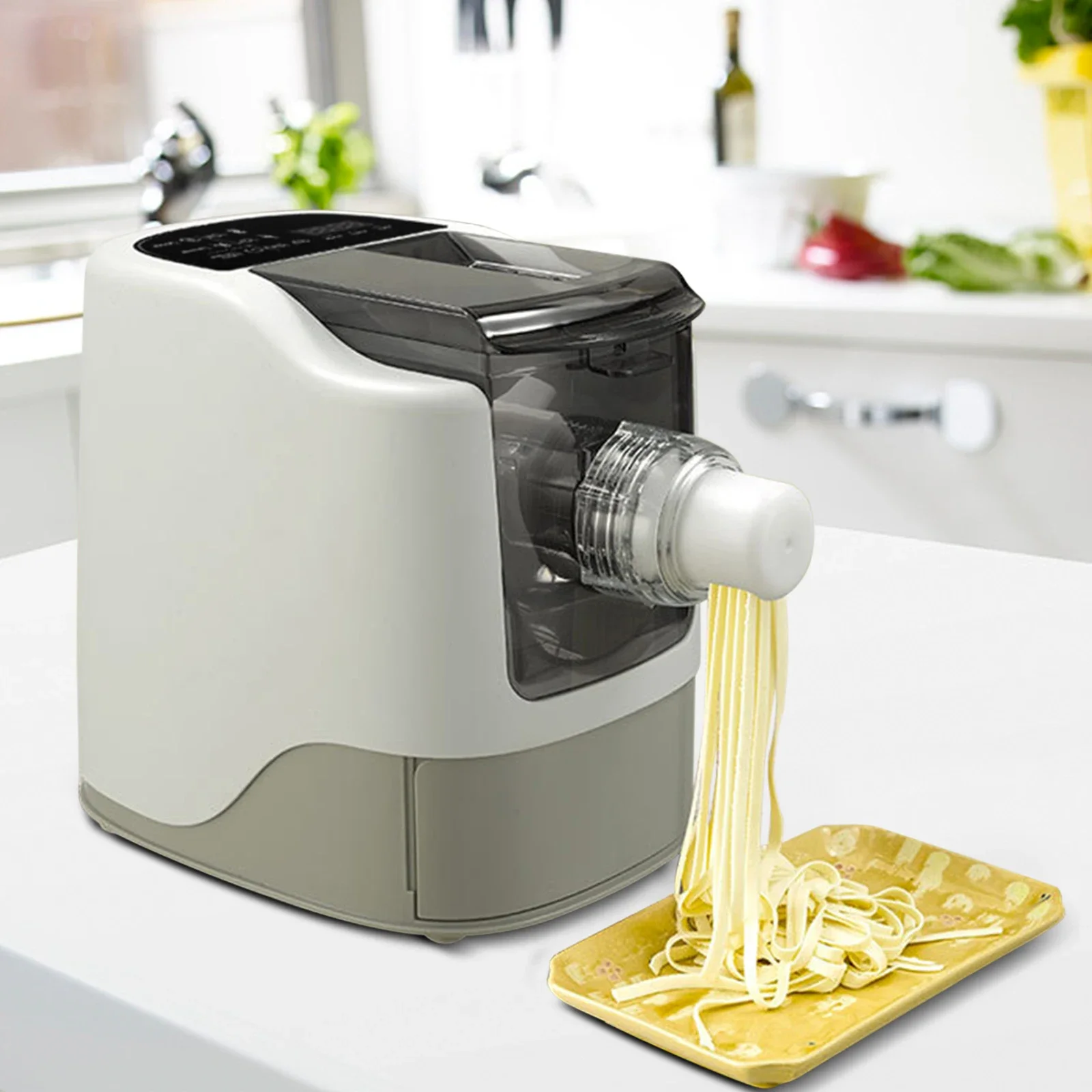 Automatic Pasta Maker Professional Electric Pasta Machine Fully 13 Sets Knife Shape Household Electric Noodle Machine