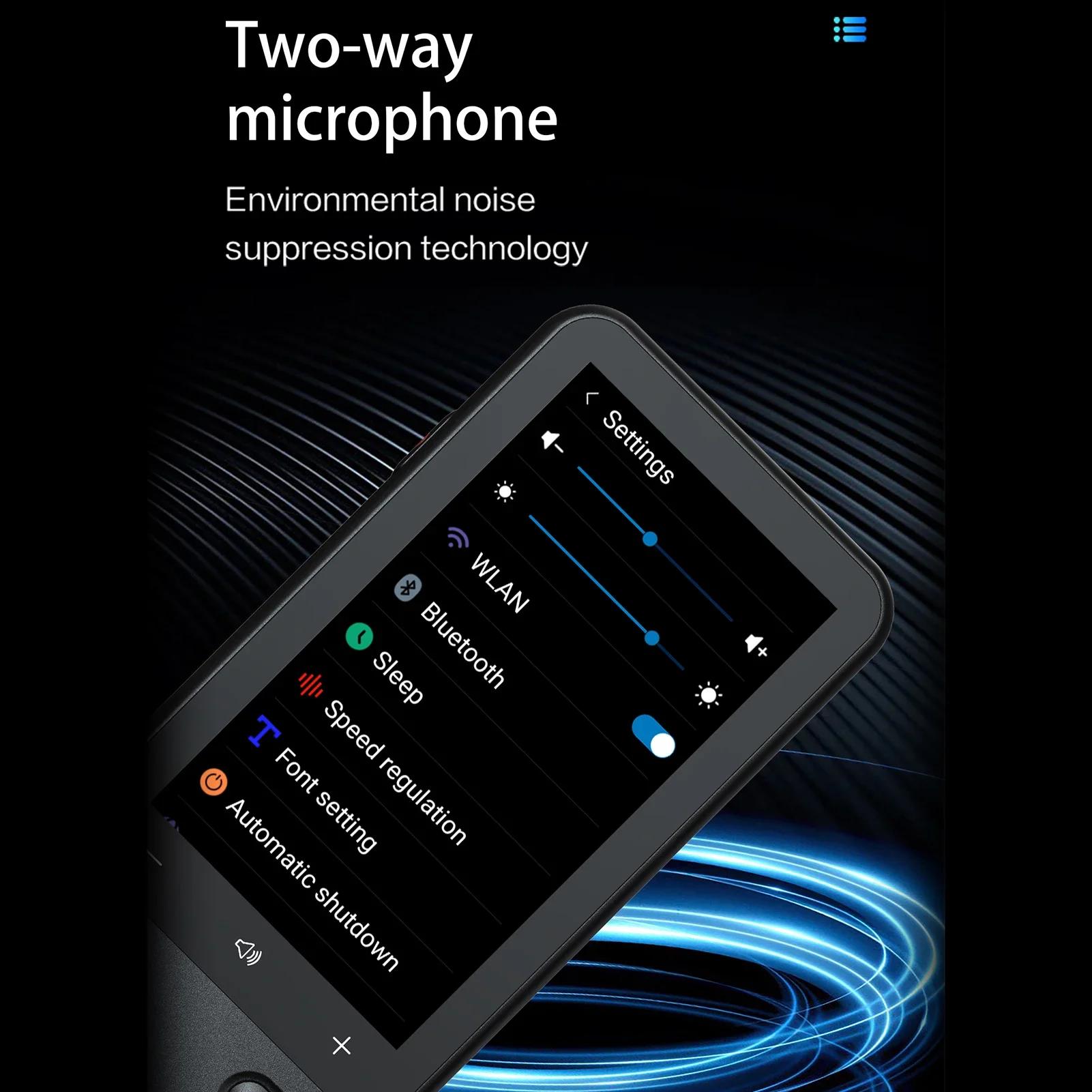 نمط جديد T18 Pro 3.0 "IPS جهاز مترجم اللغة المحمول 138 عبر الإنترنت 17 ترجمة غير متصلة بالإنترنت اللغات النص ترجمة صوتية