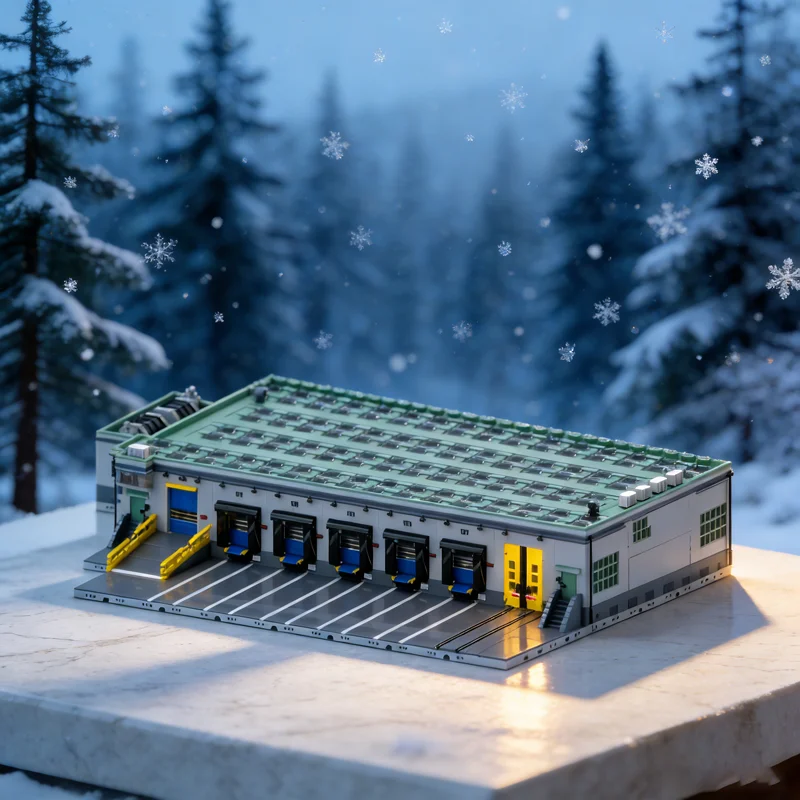 15273 pièces MOC paysage de rue modulaire centre logistique ville Cargo modèle blocs de Construction jouets de Construction cadeaux de noël enfants