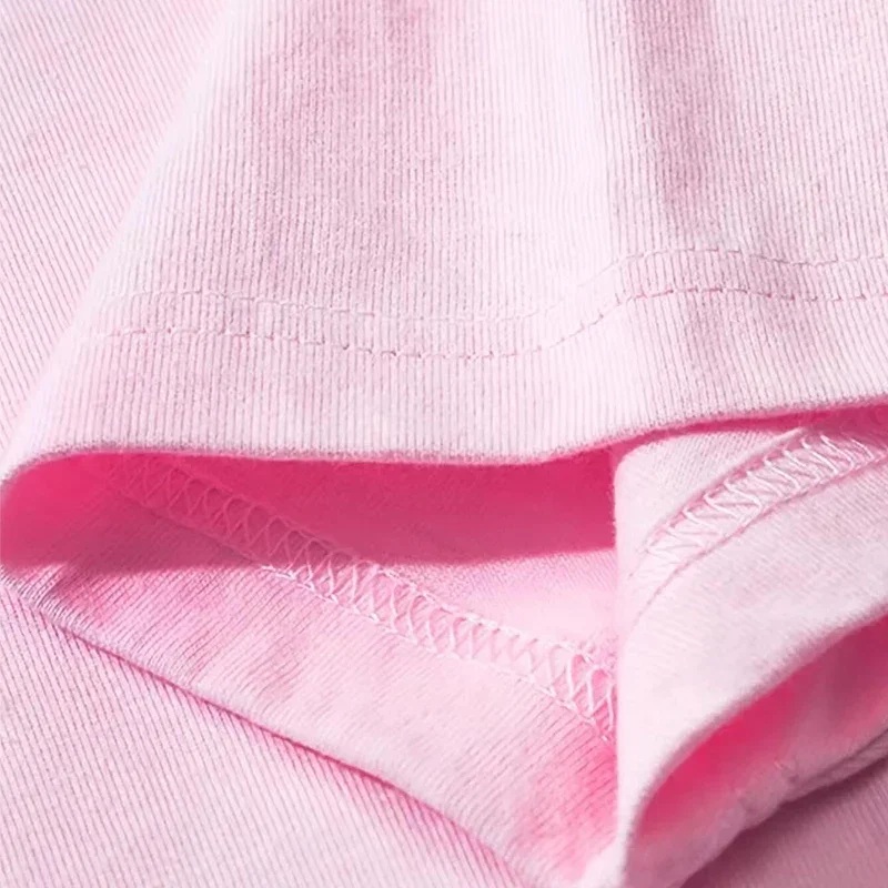 ديزني-تي شيرت أنمي ميكي ماوس للأطفال ، أكمام قصيرة ، نقش مطبوع ، كرتون ، قطن ، صيف ، موضة متعددة ، قمة للفتيات