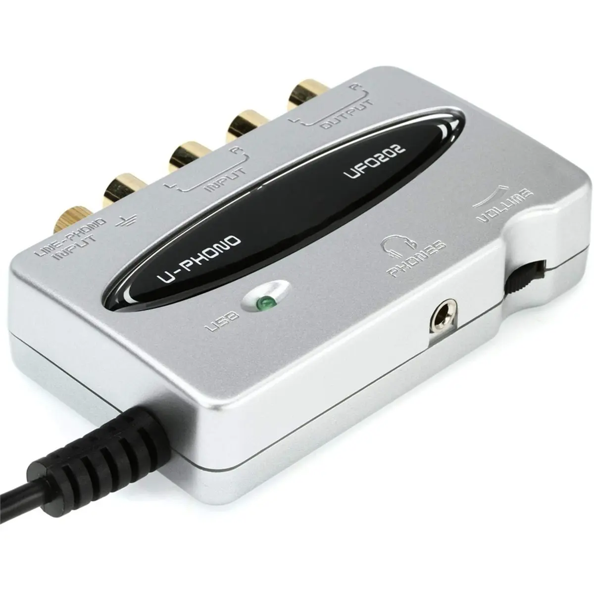 U-Phono UFO202 Audiophile USB Audio Interface Built-in Phono Preamp for High-End Audio Quality