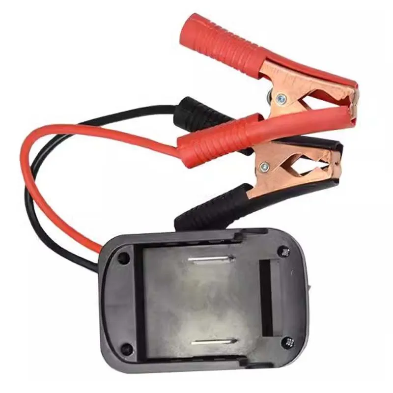 Bateria de carro de emergência ir para iniciantes ignição jump starter para makita bateria de lítio impulsionador cabo adaptador kit energia emergência diy