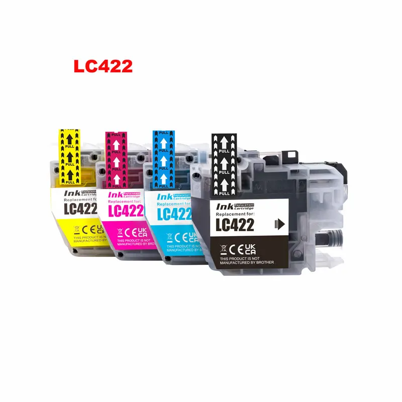 

NEW LC422XL Compatible for Brother LC422 LC422XLink cartridgeMFC-J5340DW MFC-J5345DW Printer ink cartridge