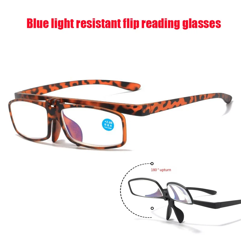 Presbiopic Diopter + 1.0-+ 4.0 Virar Óculos de Leitura Anti luz azul Mulheres Homens Vintage HD Lentes Portátil Óculos Antigos Shades Oчки