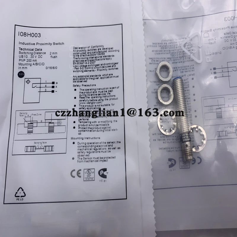 

brand new Proximity switch IW080DE65UA3 IW120SE65UA3 IX150DE65UA3 IX250SE65UA3 Complete models Fast delivery